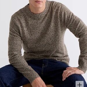 J. Crew Men's Crewneck Sweater in Brown